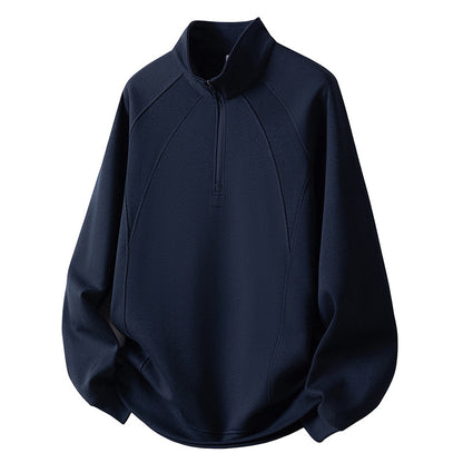 Dames Pull à demi-fermeture éclair sportif Chic und Stil