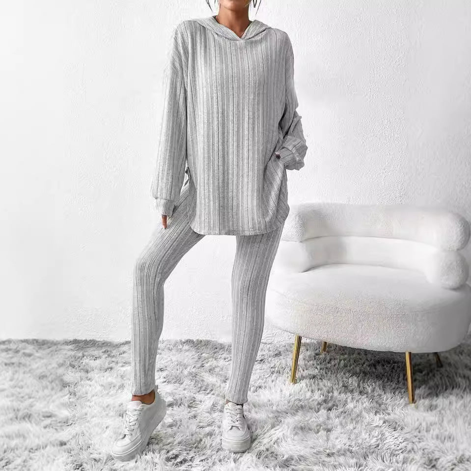 Ensemble décontracté pour dames avec pull oversize et leggings Chic und Stil
