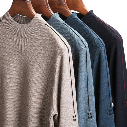 Pullover for men with elegant high collar Chic and Style