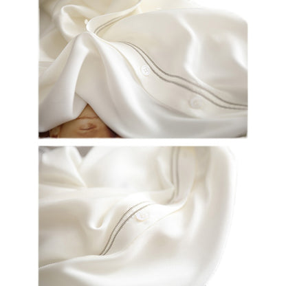 Blouse ajustée à manches courtes à boutons pour femmes Chic und Stil
