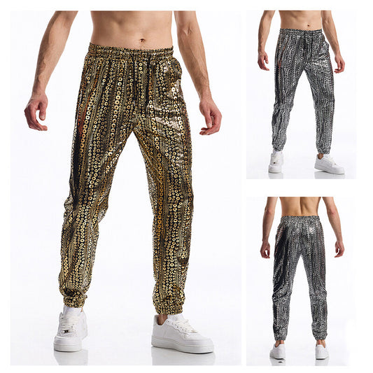 Men's shiny party suspenders Chic and Style