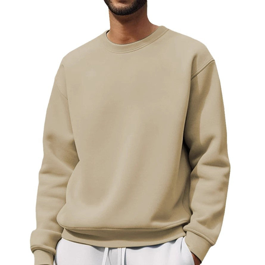 Casual pullover for men with dropped shoulders Chic and Style