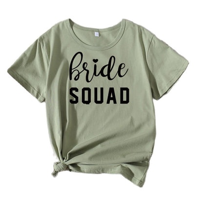 T-shirt graphique de loisirs pour femmes Brauttribe Chic und Stil