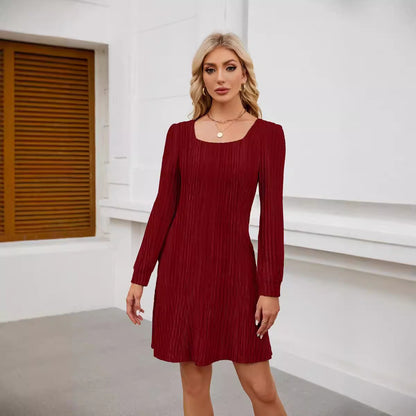 Robe midi tricotée Chic und Stil