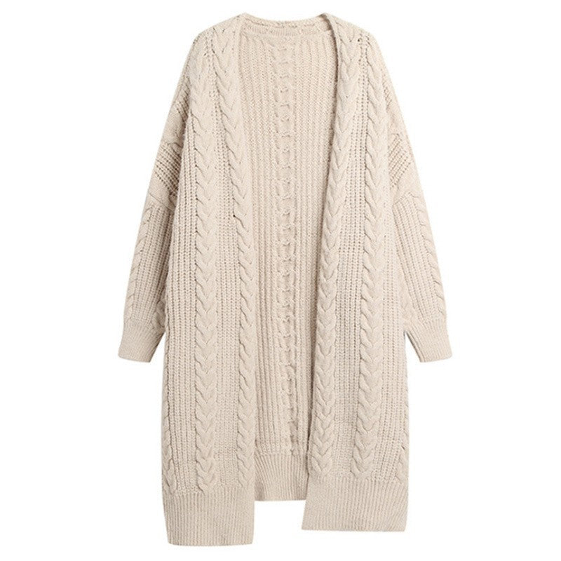 Dames Grand cardigan en tricot Chic und Stil
