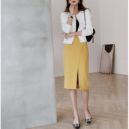 Blazer ouvert ajusté pour femmes Chic und Stil