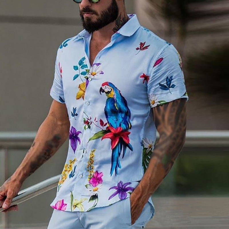 Blouse pour femmes avec imprimé floral et manches courtes Chic und Stil