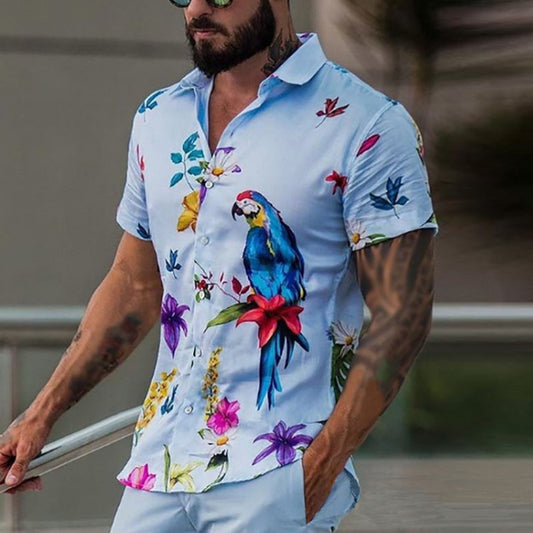 Blouse pour femmes avec imprimé floral et manches courtes Chic und Stil
