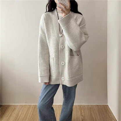 Cardigan en tricot confortable pour femmes Chic und Stil