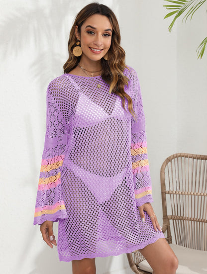 Ladies Lightweight Knit Beach Cover-Up Chic and Stylish