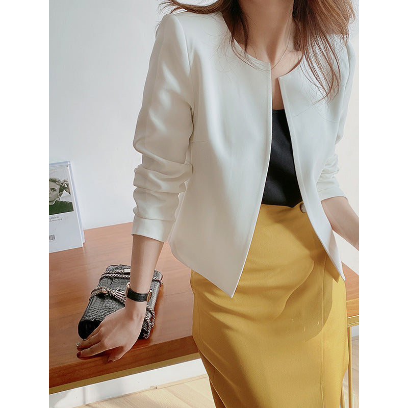 Blazer ouvert ajusté pour femmes Chic und Stil