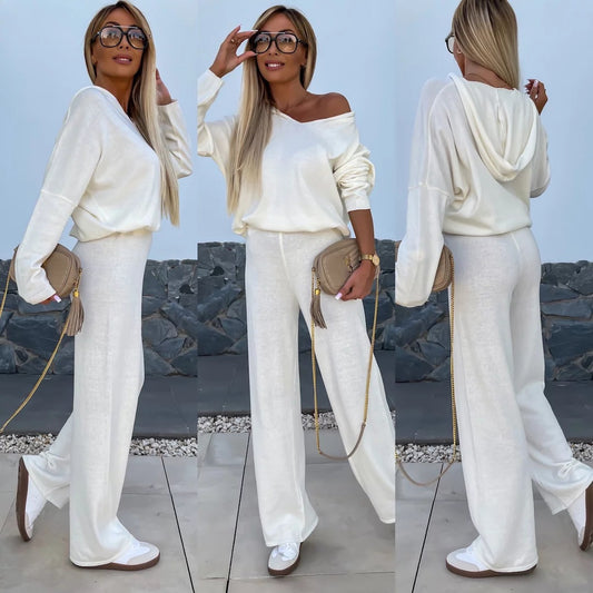 Casual lounge set for women with loose top and comfortable pants Chic and Style