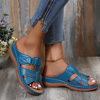 Sandales à brides confortables pour femmes avec semelle anatomique Chic und Stil