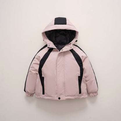 Functional fashion jacket for women with hood and thermoregulating lining Chic and Style