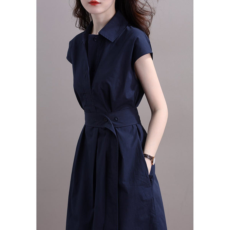 Robe chemise boutonnée pour femme Chic und Stil