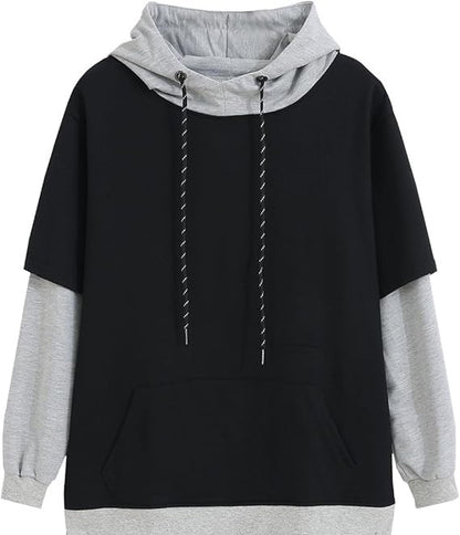 Sweat-shirt à capuche pour hommes au design moderne Chic und Stil