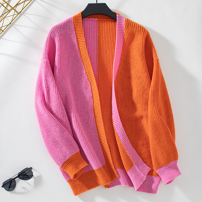 Veste en tricot décontractée pour femmes avec design asymétrique et tricot structuré Chic und Stil