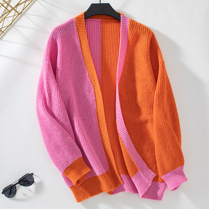 Veste en tricot décontractée pour femmes avec design asymétrique et tricot structuré Chic und Stil