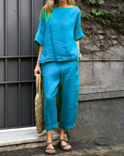 Ensemble décontracté pour femmes en tissu respirant Chic und Stil