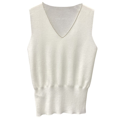 Pull en maille élégant à col en V pour femmes Chic und Stil