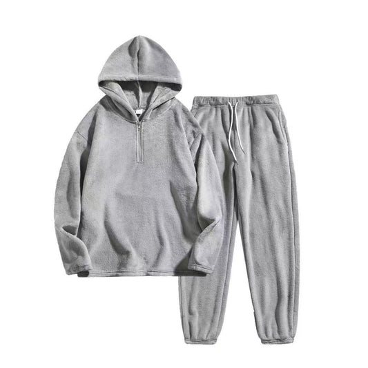 Dames Fleece Pyjama Chic und Stil