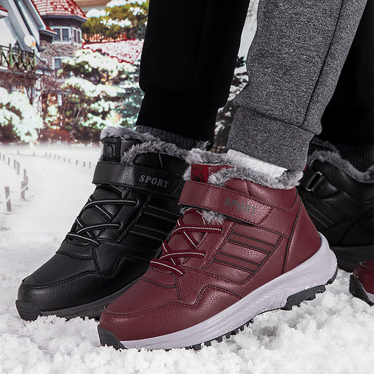 Bottes de randonnée d'hiver pour femmes avec semelle antidérapante et doublure isolante Chic und Stil
