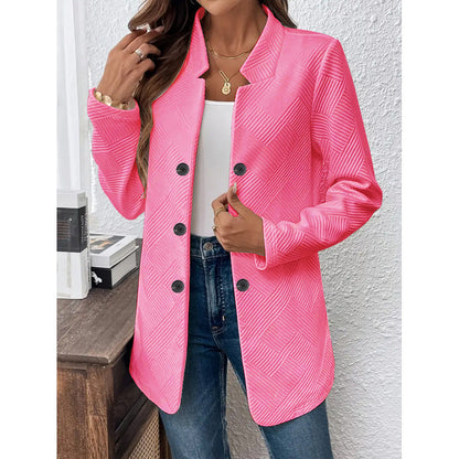 Blazer classique pour femmes avec un design structuré et des détails de bouton modernes Chic und Stil