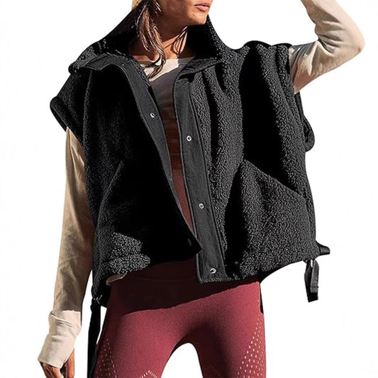 Dames gilet en fausse fourrure Chic und Stil