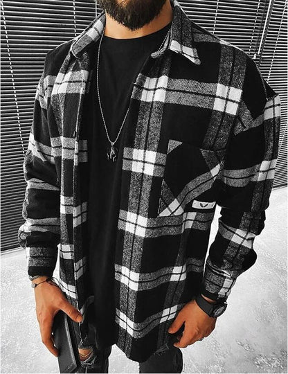 Chemise à carreaux pour hommes Chic und Stil
