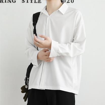 Chemise à manches longues élégamment taillée pour hommes en tissu de haute qualité Chic und Stil