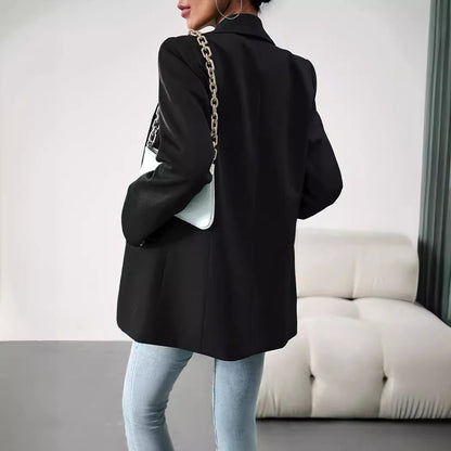 Women Elegant Blazer with Modern Design Elements Chic and Style