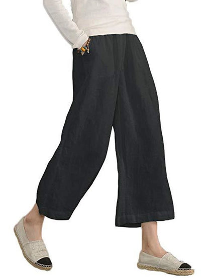Pantalon cropped décontracté pour femmes Chic und Stil