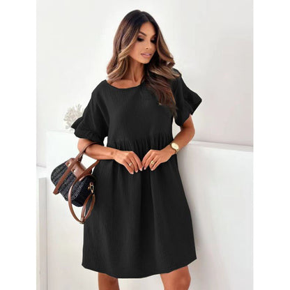 Dames Breezy A-ligne Mini robe Chic und Stil