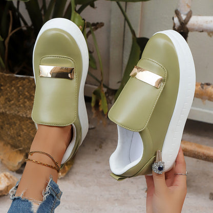 Dames Baskets Slip-On Stylische Chic und Stil