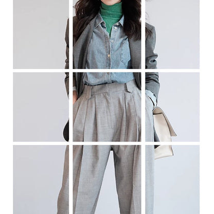 Veste surdimensionnée ajustée pour femme Chic und Stil 1750846867