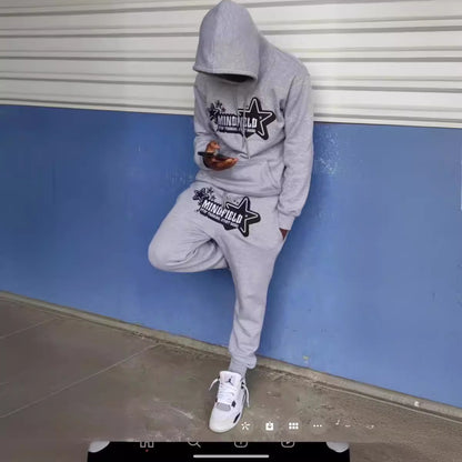 Chic and Style women's sporty sweatshirt and jogger pants set