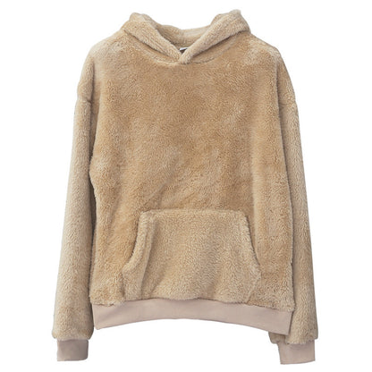 Pull à capuche douillet pour femmes en polaire de haute qualité Chic und Stil