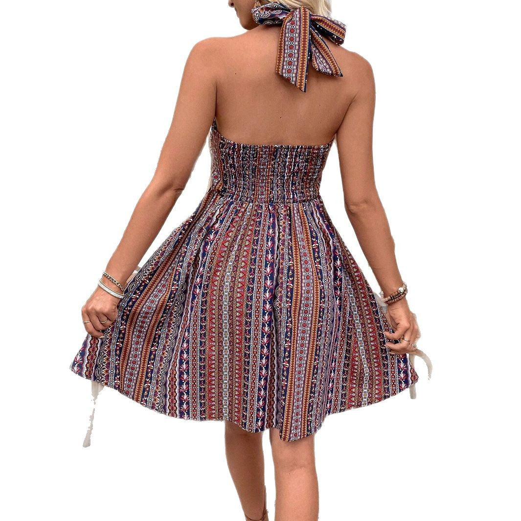 Robe à bretelles Bohemian Chic und Stil