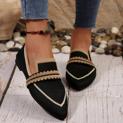 Dames Élégantes Mocassins Chic und Stil