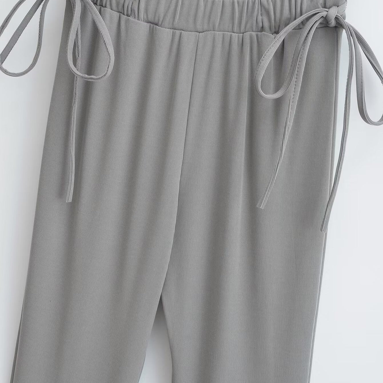 Chic and Style Women's Palazzo Pants with Stylish Cord