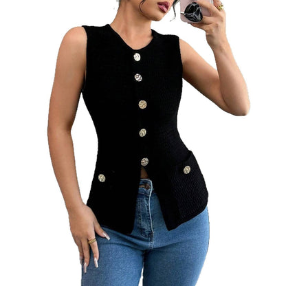 Dames Gilet Tendance Chic und Stil