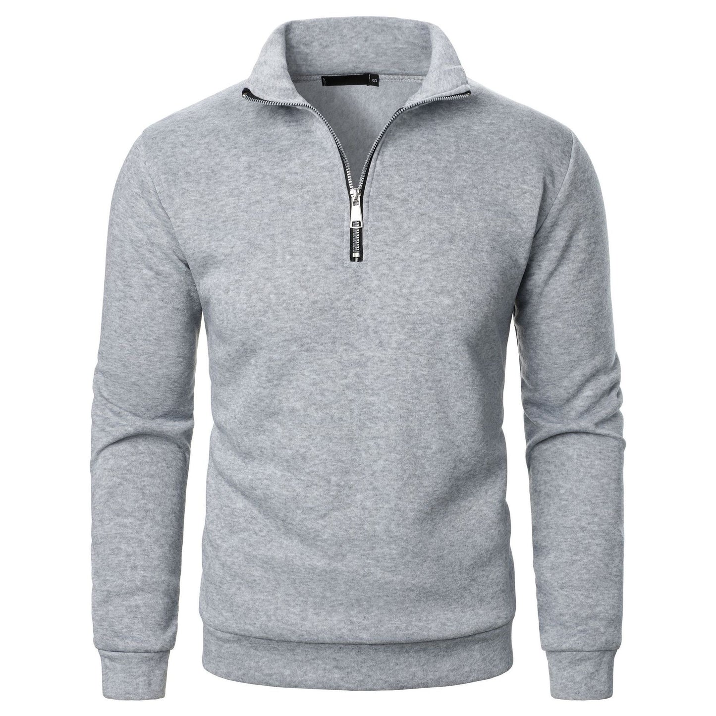 Men's pullover with short zipper Chic and Style