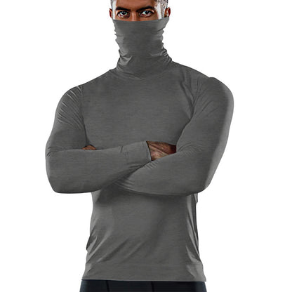Chemise fonctionnelle pour hommes avec col montant et coupe ajustée Chic und Stil