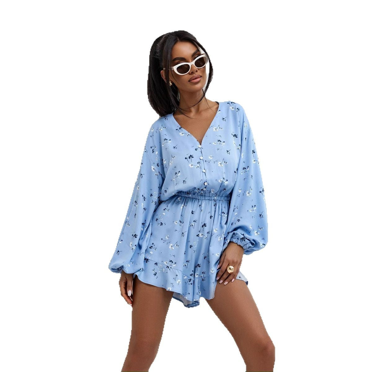 Dames Ensemble D'ensemble Imprimé Floral Chic und Stil