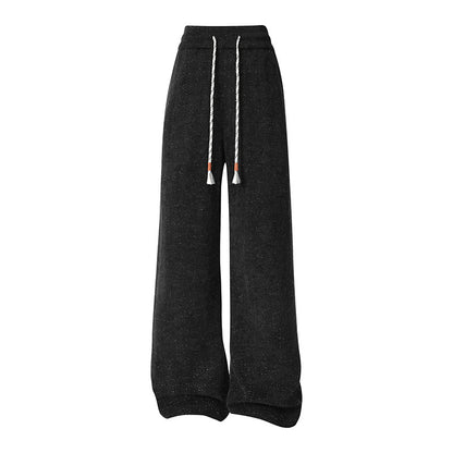Wide harem pants for women with elastic waistband and trendy zigzag pattern Chic and Style
