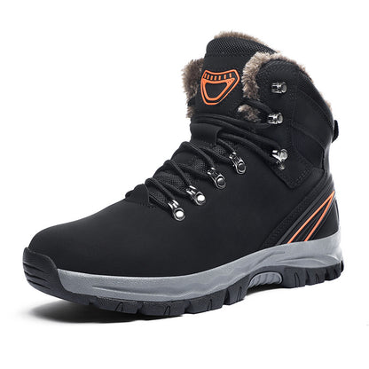 Chaussures de randonnée d'hiver pour hommes avec doublure isolante et semelle antidérapante Chic und Stil
