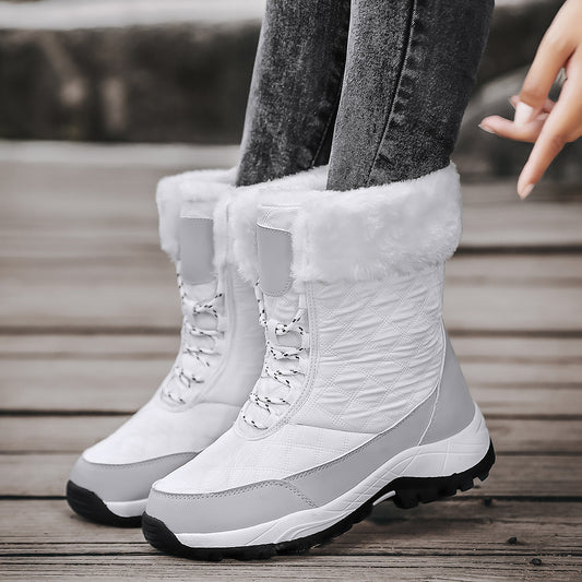 Bottes d'hiver pour femmes avec doublure chaude et semelle antidérapante Chic und Stil