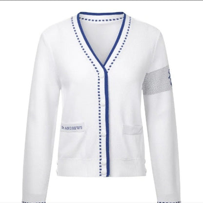 Dames cardigan à la mode avec design texturé et poches Chic und Stil