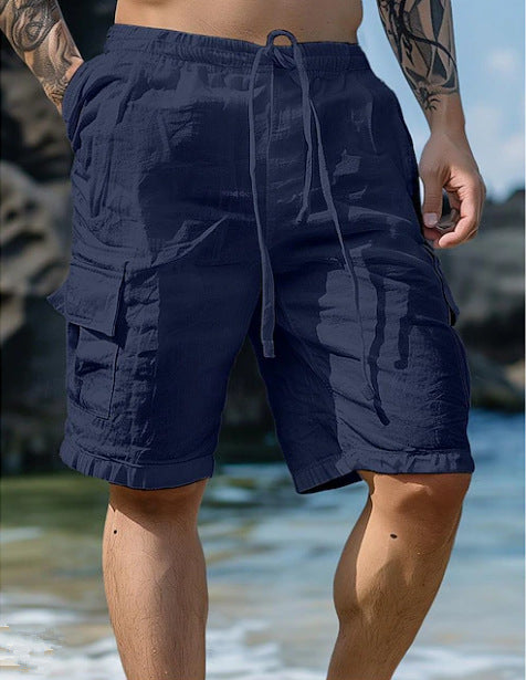 Shorts cargo pour hommes avec plusieurs poches Chic und Stil