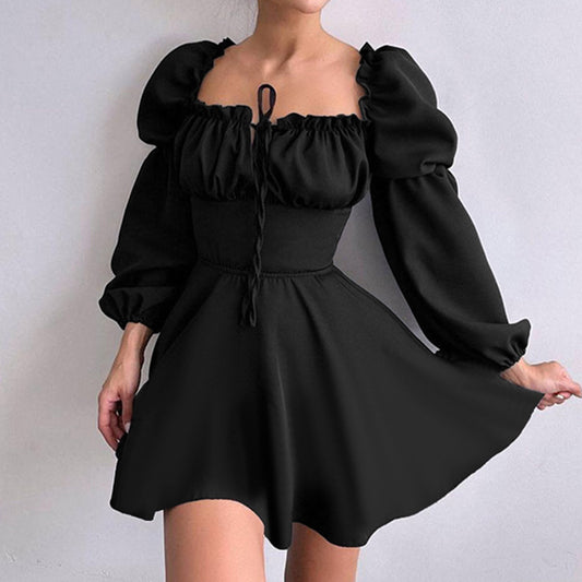 Robe mini à manches bouffantes Chic und Stil